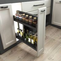 Aluminium Side Pull Out Basket