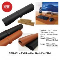 EDG481 -- PVC Leather Desk Pad/Mat