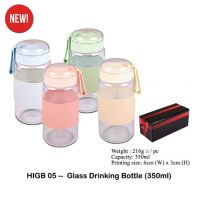 HIGB05 -- Glass Drinking Bottle (350ml)