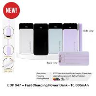 EDP947 -- Fast Charging Power Bank - 10,000mAh