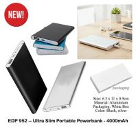 EDP952 -- Ultra Slim Portable Powerbank - 4000mAh