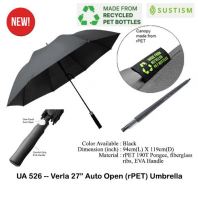 UA526 -- VERLA 27�� Auto Open (rPET) Umbrella