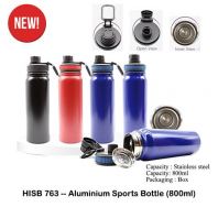 HISB763 -- Aluminium Sports Bottle (800ml)