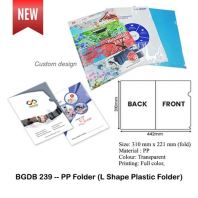 BGDB239 -- PP Folder (L Shape Plastic Folder)