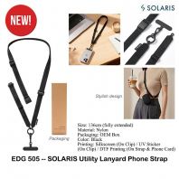 EDG505 -- SOLARIS Utility Lanyard Phone Strap