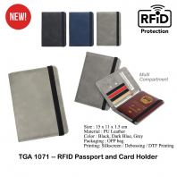 TGA1071 -- RFID Passport and Card Holder