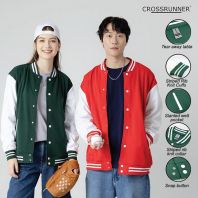 CRJ3100 �� Crossrunner � Baseball Jacket 300gsm