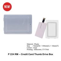 P 224 RM -- Credit Card Thumb Drive Box