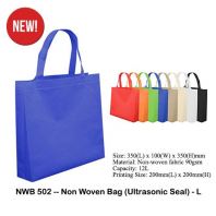NWB502 -- Non Woven Bag (Ultrasonic Seal) - L