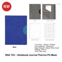 SNA723 -- Notebook Journal Thermo PU Mawi