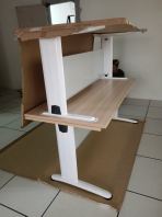 Modern Office Table | Simple Computer Table |  Working Table | Mobile Pedestal | CPU Holder | Office Furniture Shop Online Malaysia | Penang | KL | Arau | Kangar | Klang | Putrajaya