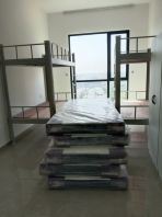 Heavy Duty Bunk Bed | Metal Double Decker Bed | Katil Besi 2 Tingkat Hostel High Quality Single Mattress | Tilam Single Murah | JTK Compliant  Supplier Penang, Kedah, Selangor, KL, Johor, Perak