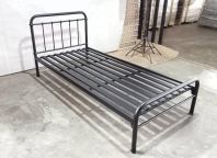 Heavy Duty Single Metal Bed | Katil Besi Saiz Single Asrama | Pembekal Katil Besi Asrama Sekolah dan Universiti - Penang | KL | Kedah | Perak | Perlis