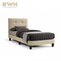 ECO Single Size Bed ( Beige ) | Bedroom Furniture Shop