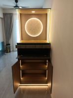Buddhist Prayer Altar Cabinet  Modern Home Prayer Table with LED Light  Wooden Prayer Altar Furniture  �Ҿ���̨  �����̨ ��ʽ Malaysia