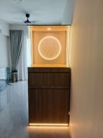 Buddhist Prayer Altar Cabinet  Modern Home Prayer Table with LED Light  Wooden Prayer Altar Furniture  �Ҿ���̨  �����̨ ��ʽ Malaysia