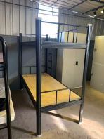 Heavy Duty Metal Double Decker Bed | Steel Bunk Bed with 14mm Plywood | Hostel Dormitory Bed Malaysia | Katil Bertingkat Besi Tahan Lasak | Katil Asrama Sekolah & Universiti 