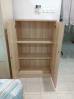 Home & Office Storage Cabinet | Wood Finish Cupboard | Kabinet Kayu Serbaguna - Storage Cabinet with Lock | Office & Home Filing Cabinet | Wooden Cupboard Supplier Malaysia