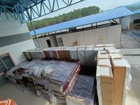 Metal Double Decker Bed + Steel Locker + Single Mattress Set   JTK Standard Hostel Furniture Solution  Heavy Duty Asrama Pekerja Asing for Factory & Dormitory Use  Complete Foreign Worker Hostel Furniture Supplier Malaysia (KL, Penang, Kulim Hi-Tech Kedah & Nationwide)