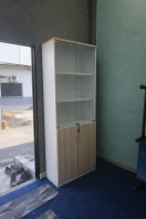 Office Glass Display Cabinet with Lock   Kabinet Pejabat Berkaca Kemas & Berkunci  Ideal for Corporate Office, Showroom & Management Room  Pembekal Perabot Pejabat Malaysia (Penang, KL, Selangor & Nationwide)