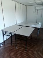 Steel Full Height Cabinet & Foldable Banquet Table   Kabinet Besi Berkunci & Meja Lipat Tahan Lasak untuk Pejabat & Kabin  Ideal for File Storage, Cabin Office, Site Office & Multipurpose Use  Pembekal Perabot Pejabat Malaysia (Penang, Kedah, Perlis, Perak, KL, Selangor & Nationwide)