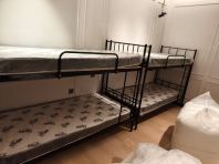 Double Decker Metal Bed with Single Mattress   Katil Asrama Besi Kukuh & Jimat Ruang + Tilam Rebond Foam 5 Inch Ketumpatan Tinggi  Ideal for Asrama, Hostel, Worker Dormitory, Projek JTK & Penginapan Berkumpulan  Pembekal Katil Asrama & Tilam Malaysia (Penang, Kedah, Perlis, Perak, KL, Selangor & Nationwide