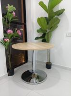 Round Discussion Table   Meja Perbincangan Bulat Kemas & Profesional  Ideal for Meeting Room, Office Discussion Area, Manager Room & Small Conference Space  Pembekal Meja Pejabat Malaysia (Penang, KL, Selangor & Nationwide)