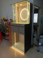 Modern Chinese Buddhist Prayer Altar Cabinet with Feng Shui Design   Contemporary Home Worship Table with LED Lighting & Storage  Suitable for Home, Condo & Small Apartment  Altar Cabinet Supplier Malaysia (Penang, KL   Cheras, Puchong, Johor, Melaka, Ipoh & Singapore)