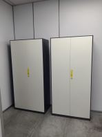 Steel Full Height Office Cabinet   Commercial Grade Filing & Storage Steel Cabinet with Lock  Durable Office File Storage Solution  Suitable for Corporate Office, Factory, School & Government Department  Office Furniture Supplier Malaysia (Penang, KL, Selangor & Nationwide)