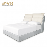 CLOUD Pillowback Cushion Divan Bed | Queen King Bed Frame