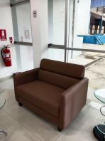 Office Sofa for Lobby & Reception Area   Modern Waiting Area Sofa Malaysia  Budget Office Sofa Set for Reception, Showroom & Corporate Office  2 Seater PU Leather Sofa  Office Furniture Supplier Malaysia (KL, Selangor, Penang & Nationwide)
