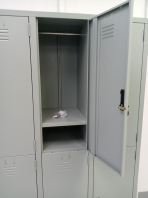 6 Compartment Steel Locker   Heavy Duty 2 Tier Metal Locker Cabinet  JTK Approved Locker Size for Factory Worker, Staff & Hostel  Industrial Steel Storage Locker Supplier Malaysia (KL, Selangor, Penang & Nationwide)