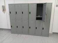 6 Compartment Steel Locker   Heavy Duty 2 Tier Metal Locker Cabinet  JTK Approved Locker Size for Factory Worker, Staff & Hostel  Industrial Steel Storage Locker Supplier Malaysia (KL, Selangor, Penang & Nationwide)
