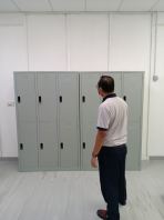 6 Compartment Steel Locker   Heavy Duty 2 Tier Metal Locker Cabinet  JTK Approved Locker Size for Factory Worker, Staff & Hostel  Industrial Steel Storage Locker Supplier Malaysia (KL, Selangor, Penang & Nationwide)