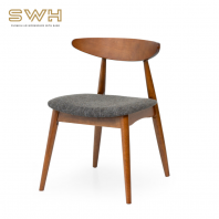 NICE DAY II Solid Wood Dining Chair (W) | Cafe Furniture