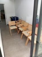 Solid Wood Rattan Dining Chair   Kerusi Kayu Rotan Modern  Cafe Dining Chair  Office Pantry Chair  Wooden Chair Supplier Penang, Prai, Bukit Mertajam, Butterworth, Kulim