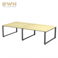 Office Workstation Cluster of 4 - Standard Table (w/o Front Panel) SQT Series