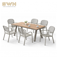 CORNICHE 1+6 Outdoor Table Bench | Outdoor Furniture