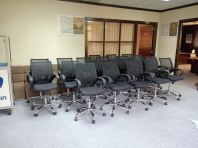 Office Chair Mesh   Ergonomic Office Chair  Kerusi Pejabat Adjustable  Swivel Office Chair with Wheels  Office Chair Supplier Penang, Prai, Bukit Mertajam, Butterworth, Kulim