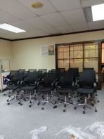 Office Chair Mesh   Ergonomic Office Chair  Kerusi Pejabat Adjustable  Swivel Office Chair with Wheels  Office Chair Supplier Penang, Prai, Bukit Mertajam, Butterworth, Kulim