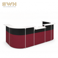 Curved Reception Counter Table (PHALARIS) | Office Furniture