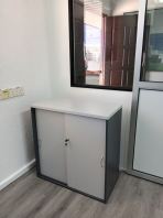 Office Sliding Door Cabinet Low Height   Office Storage Cabinet  Filing Cabinet with Sliding Door  Office Furniture Supplier Penang, Prai, Bukit Mertajam, Butterworth, Kulim