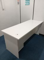 White Office Table Malaysia   Workstation Desk with Drawer  Office Furniture Supplier KL, Puchong, Shah Alam, Penang