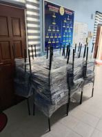 Office Table and Chair Set | Teacher Office Desk | School Teacher Table & Chair Malaysia | Meja Guru Sekolah dan Kerusi Pejabat | Set Meja Cikgu Sekolah Moden Berkualiti