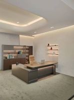 Luxury CEO Office Table Set Malaysia | Modern Director Executive Desk & Cabinet | Premium Home Office Table and Cabinet | Meja Pengarah Premium Moden | Meja CEO Pejabat Eksklusif Dengan Kabinet | Penang,Georgetown,Tanjong Tokong,Jelutong, Bayan Lepas, KL, Puchong  