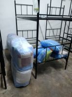 Heavy Duty Double Decker Hostel Bed Malaysia | JTK Approved Hostel Furniture Supplier | Hostel Bed Set Supplier Malaysia | Double Decker Steel Bed, Mattress, Locker & Bedding | Deliver Penang, Batu Kawan, Bayan Baru, Kulim Hi Tech, Lunas, Ipoh, Kl, Puchong