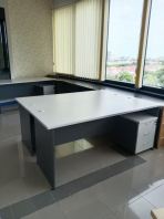 Standard Office Table Malaysia | Office Desk with Mobile Pedestal | Office Workstation Table | Meja Pejabat Standard | Meja Office Dengan Pedestal Bergerak | Meja Kerja Pejabat | Deliver Kulim Hi Tech, Penang, Bayan Baru, Georgetown, Puchong, Kuala Lumpur