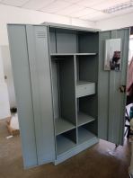 Heavy Duty Steel Wardrobe Cabinet Malaysia | Metal Locker Wardrobe | Hostel & Staff Storage Cabinet - Almari Besi Pakaian | Locker Besi Asrama | Almari Besi Berkualiti Malaysia - Deliver Penang, Perai, Batu Kawan, Bayan Lepas, KL, Puchong, Port Klang