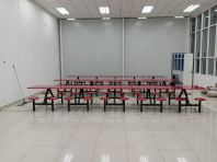 4 Seater Fibreglass Canteen Set | Factory, School & Food Court Furniture Malaysia | Factory Lunch Table | 4 Seater Canteen Set | Commercial Dining Furniture Supplier Malaysia | Deliver Kulim Hi Tech, Lunas, Batu Kawan ,Prai, Bayan Lepas, Bayan Baru, Sungai Buloh, Puchong, Kl