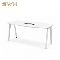 Office Meeting Table - SWH-ASBB18 | Boat Shaped Office Meeting Table